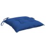 Cojines de silla de jardín 4 uds tela Oxford azul 40x40x7 cm de vidaXL, Cojines para sillas y sofás - Ref: Foro24-361481, Pre...