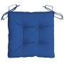 Cojines de silla de jardín 4 uds tela Oxford azul 40x40x7 cm de vidaXL, Cojines para sillas y sofás - Ref: Foro24-361481, Pre...