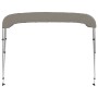 Bimini top with 3 arches gray 184x170x133 cm by vidaXL, Boat storage covers - Ref: Foro24-94799, Price: 160,78 €, Discount: %