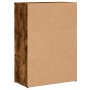 Aparador madera de ingeniería roble ahumado 60x30x84 cm de vidaXL, Aparadores - Ref: Foro24-840496, Precio: 71,62 €, Descuent...