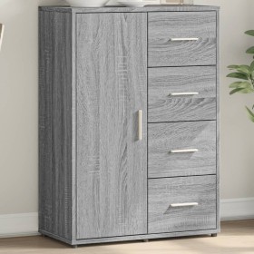 Aparador de madera de ingeniería gris Sonoma 60x31x84 cm de vidaXL, Aparadores - Ref: Foro24-840511, Precio: 104,56 €, Descue...