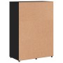 Aparador de madera de ingeniería negro 60x31x84 cm de vidaXL, Aparadores - Ref: Foro24-840507, Precio: 93,63 €, Descuento: %