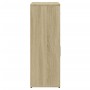 Aparador madera de ingeniería roble Sonoma 60x30x84 cm de vidaXL, Aparadores - Ref: Foro24-840494, Precio: 71,72 €, Descuento: %