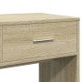 Dressing table with mirror in Sonoma oak color 80x39x80 cm by vidaXL, Bedroom Dressers - Ref: Foro24-840704, Price: 94,67 €, ...