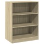 Armario de madera de ingeniería roble Sonoma 77x48x102 cm de vidaXL, Organizadores de vestidores y perchas de barra - Ref: Fo...