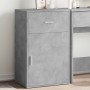 Concrete gray engineered wood storage cabinet 56.5x39x90cm by vidaXL, Lockers and storage cabinets - Ref: Foro24-840712, Pric...