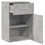 Concrete gray engineered wood storage cabinet 56.5x39x90cm by vidaXL, Lockers and storage cabinets - Ref: Foro24-840712, Pric...