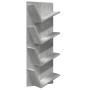 Concrete gray 4-tier wall shelf 33x16x90 cm by vidaXL, Shelves and shelves - Ref: Foro24-840719, Price: 36,66 €, Discount: %