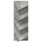 Concrete gray 4-tier wall shelf 33x16x90 cm by vidaXL, Shelves and shelves - Ref: Foro24-840719, Price: 36,66 €, Discount: %