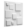 WallArt Paneles de pared 3D 24 uds GA-WA09 diseño Squares de WallArt, Recubrimiento de paredes - Ref: Foro24-276201, Precio: ...