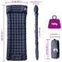 Colchón de camping autoinflable con almohada 1 persona gris de vidaXL, Colchones de aire - Ref: Foro24-4007094, Precio: 45,06...