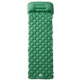 Colchón de camping inflable con almohada 1 persona verde de vidaXL, Colchones de aire - Ref: Foro24-4007111, Precio: 36,15 €,...