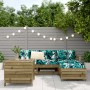 Garden sofa set 5 pieces impregnated pine wood by vidaXL, Garden sets - Ref: Foro24-3250507, Price: 342,10 €, Discount: %