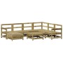 Garden sofa set 8 pieces impregnated pine wood by vidaXL, Garden sets - Ref: Foro24-3250615, Price: 460,95 €, Discount: %