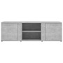 Mueble de TV madera contrachapada gris hormigón 120x34x37 cm de vidaXL, Muebles TV - Ref: Foro24-801165, Precio: 63,11 €, Des...