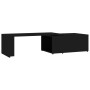 Mesa de centro madera contrachapada negro 150x50x35 cm de vidaXL, Mesas de centro - Ref: Foro24-801338, Precio: 79,50 €, Desc...