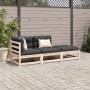 3-piece garden sofa set with solid pine wood cushions by vidaXL, Garden sets - Ref: Foro24-3295830, Price: 268,18 €, Discount: %