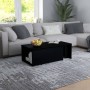 Couchtisch aus schwarzem Sperrholz, 150 x 50 x 35 cm von vidaXL, Couchtisch - Ref: Foro24-801338, Preis: 79,50 €, Rabatt: %