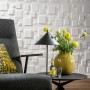 WallArt Paneles de pared 3D 24 uds GA-WA09 diseño Squares de WallArt, Recubrimiento de paredes - Ref: Foro24-276201, Precio: ...