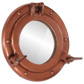 Aluminum and glass wall porthole mirror Ø23 cm by vidaXL, Mirrors - Ref: Foro24-357855, Price: 37,99 €, Discount: %