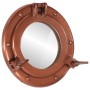 Aluminum and glass wall porthole mirror Ø23 cm by vidaXL, Mirrors - Ref: Foro24-357855, Price: 37,10 €, Discount: %