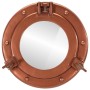 Aluminum and glass wall porthole mirror Ø23 cm by vidaXL, Mirrors - Ref: Foro24-357855, Price: 37,10 €, Discount: %