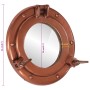 Aluminum and glass wall porthole mirror Ø23 cm by vidaXL, Mirrors - Ref: Foro24-357855, Price: 37,10 €, Discount: %