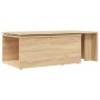 Mesa de centro madera contrachapada color roble 150x50x35 cm de vidaXL, Mesas de centro - Ref: Foro24-801340, Precio: 63,55 €...