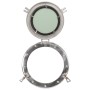 Aluminum and glass wall porthole mirror Ø30 cm by vidaXL, Mirrors - Ref: Foro24-357848, Price: 48,51 €, Discount: %