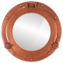 Aluminum and glass wall porthole mirror Ø38 cm by vidaXL, Mirrors - Ref: Foro24-357857, Price: 62,44 €, Discount: %