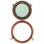 Aluminum and glass wall porthole mirror Ø38 cm by vidaXL, Mirrors - Ref: Foro24-357857, Price: 62,44 €, Discount: %