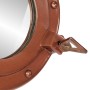 Aluminum and glass wall porthole mirror Ø38 cm by vidaXL, Mirrors - Ref: Foro24-357857, Price: 62,44 €, Discount: %