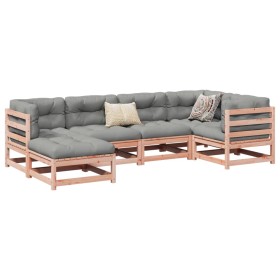 Garden sofa set 6 pieces solid Douglas fir wood by vidaXL, Garden sets - Ref: Foro24-3299521, Price: 330,72 €, Discount: %