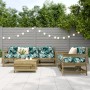 Garden sofa set 6 pieces impregnated pine wood by vidaXL, Garden sets - Ref: Foro24-3250823, Price: 366,58 €, Discount: %