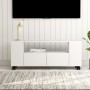 Black plywood TV cabinet 120x35x48 cm by vidaXL, TV Furniture - Ref: Foro24-801346, Price: 99,44 €, Discount: %