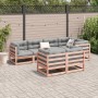 Gartensofa-Set 7-teilig aus massivem Douglasienholz von vidaXL, Gartensets - Ref: Foro24-3299491, Preis: 400,66 €, Rabatt: %