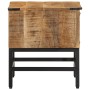 Mesita de noche madera maciza de mango 40x40x45 cm de vidaXL, Mesitas de noche - Ref: Foro24-358911, Precio: 62,15 €, Descuen...