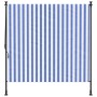 Außenrollo Stahlgewebe blau weiß 200x270 cm von vidaXL, Markisen - Ref: Foro24-368767, Preis: 64,99 €, Rabatt: %