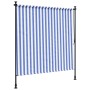 Außenrollo Stahlgewebe blau weiß 200x270 cm von vidaXL, Markisen - Ref: Foro24-368767, Preis: 75,27 €, Rabatt: %