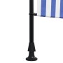 Außenrollo Stahlgewebe blau weiß 200x270 cm von vidaXL, Markisen - Ref: Foro24-368767, Preis: 64,99 €, Rabatt: %