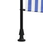 Außenrollo Stahlgewebe blau weiß 120x270 cm von vidaXL, Markisen - Ref: Foro24-368765, Preis: 51,28 €, Rabatt: %