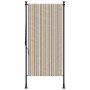 Yellow and white steel fabric exterior roller blind by vidaXL, Awnings - Ref: Foro24-368773, Price: 58,62 €, Discount: %