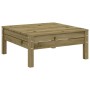 Set de sofás jardín 7 pzas con cojines madera pino impregnada de vidaXL, Conjuntos de jardín - Ref: Foro24-3299540, Precio: 5...