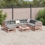 Gartensofa-Set 8-teilig aus massivem Douglasienholz von vidaXL, Gartensets - Ref: Foro24-3299554, Preis: 424,27 €, Rabatt: %