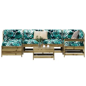 Garden sofa set 7 pieces impregnated pine wood by vidaXL, Garden sets - Ref: Foro24-3250951, Price: 410,99 €, Discount: %