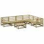 Garden sofa set 7 pieces impregnated pine wood by vidaXL, Garden sets - Ref: Foro24-3299466, Price: 388,99 €, Discount: %