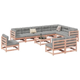 Garden sofa set 11 pieces solid Douglas fir wood by vidaXL, Garden sets - Ref: Foro24-3299487, Price: 604,99 €, Discount: %