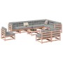 Garden sofa set 11 pieces solid Douglas fir wood by vidaXL, Garden sets - Ref: Foro24-3299487, Price: 590,75 €, Discount: %