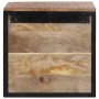 Solid mango wood bedside table 40x35x40 cm by vidaXL, Nightstands - Ref: Foro24-358913, Price: 74,57 €, Discount: %