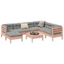 8-piece garden sofa set with Douglas fir wood cushions by vidaXL, Garden sets - Ref: Foro24-3299561, Price: 638,32 €, Discoun...